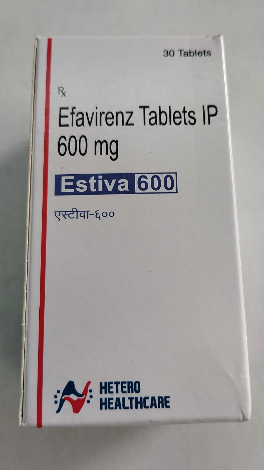 Estiva 600 — Efavirenz 600mg Tablets