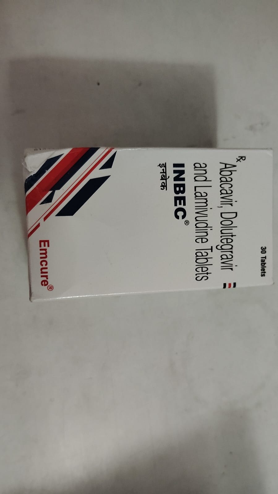 INBEC — Abacavir, Dolutegravir and Lamivudine Tablets