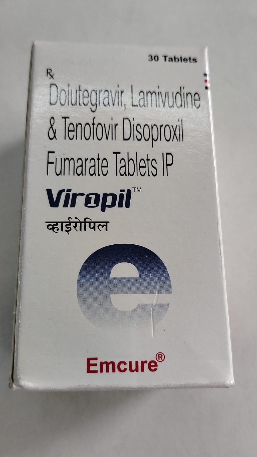 Viropil — Dolutegravir + Lamivudine + Tenofovir Disoproxil Fumarate Tablets