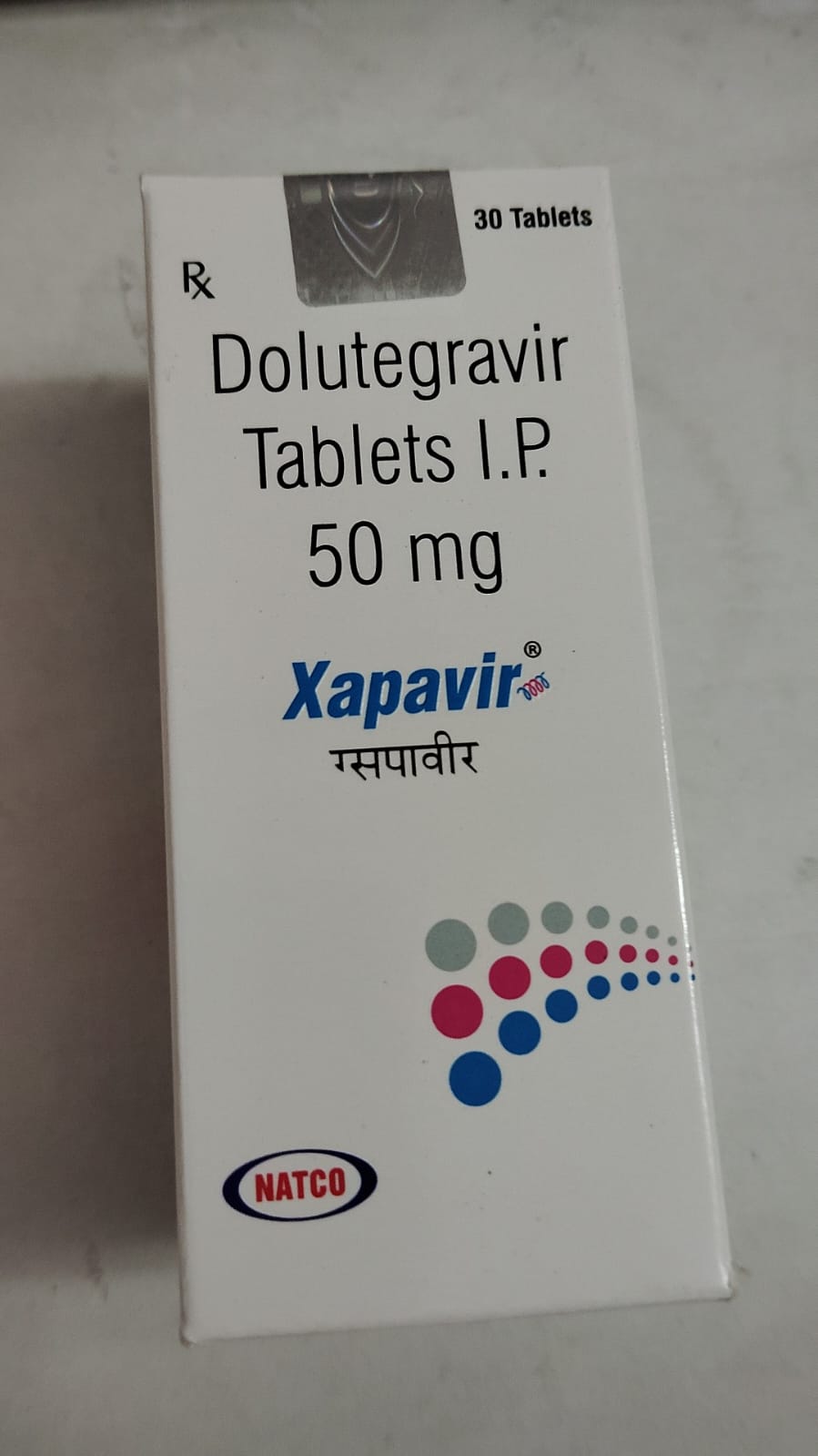 Xapavir — Dolutegravir 50mg Tablets